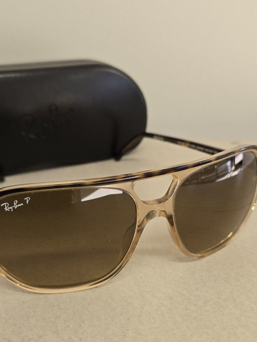 Ray-Ban Sunglasses BILL ONE 1292/M2 Brown Tortoise Clear Frames Unisex